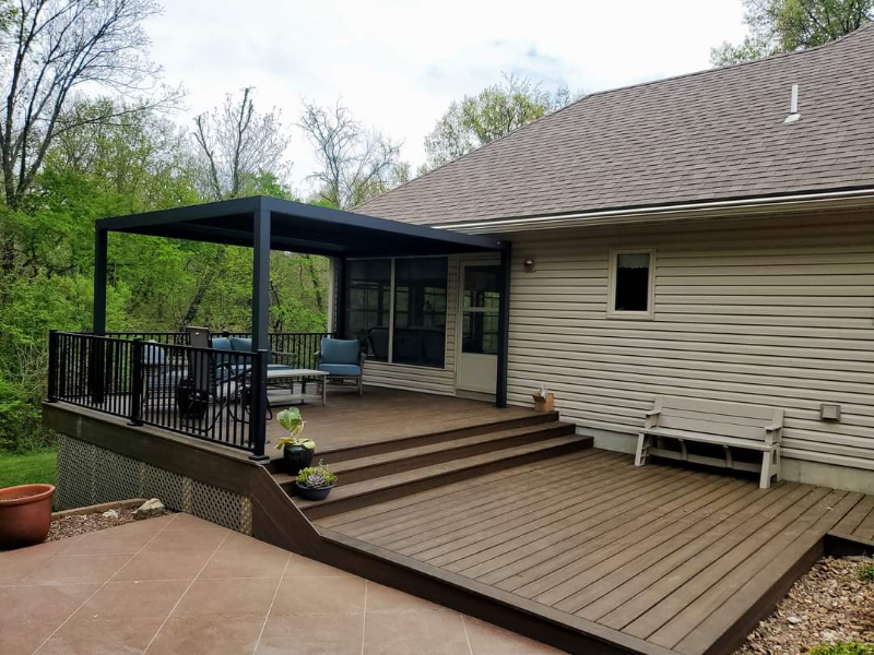 Custom deck installation by residential construction experts in Sedalia, MO